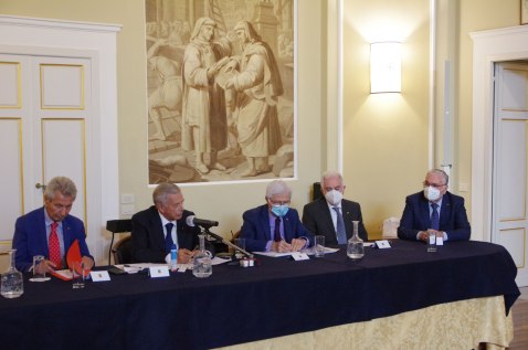 FIRENZE - INCONTRO CON I CAVALIERI DEL LAVORO