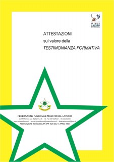 ATTESTAZIONI DELLA TESTIMONIANZA FORMATIVA