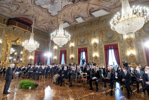 GIOVATI AL QUIRINALE CON MATTARELLA