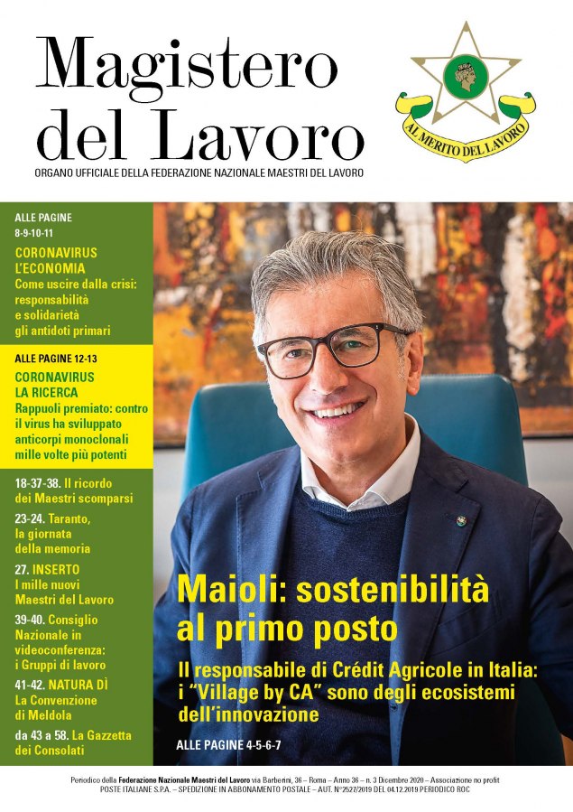 Federazione Nazionale Maestri del Lavoro Consiglio Nazionale Ecco