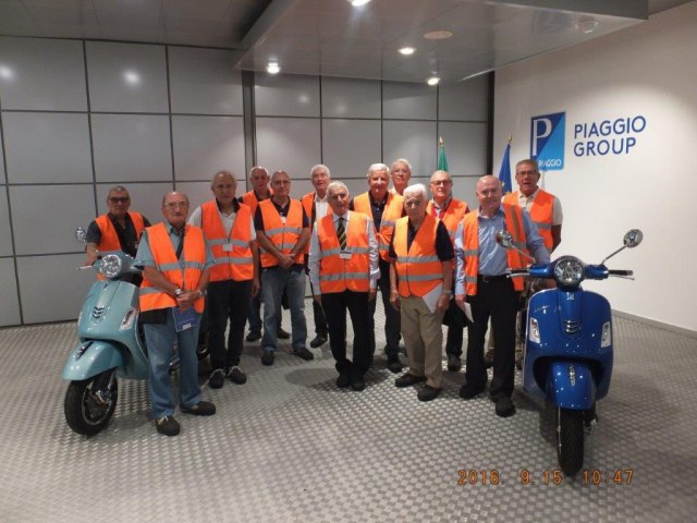 Visita stabilimento Piaggio