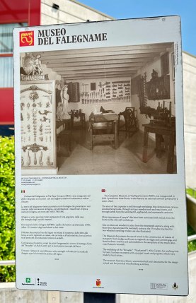 visita al museo del falegname Tino Sana