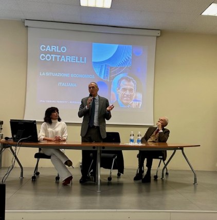 Incontro con il Prof. Carlo Cottarelli 