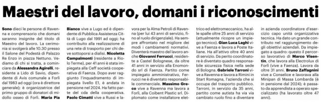 NUOVI CONFERIMENTI