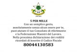 DONA IL TUO 5 PER MILLE ALLA FEDERAZIONE