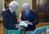 A MATTARELLA IL LIBRO DEI 100 ANNI 