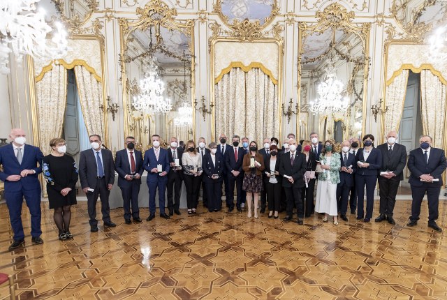 20 MAESTRI INSIGNITI AL QUIRINALE