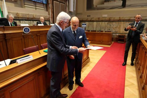 SALERNO PRESIDENTE ONORARIO DEI MAESTRI