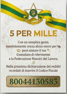 5 PER MILLE: L’IMPEGNO DEI MAESTRI